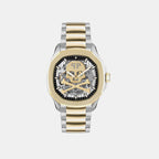 Men Automatic Silver Dial Analog Stainless Steel Watch PWRAA0323