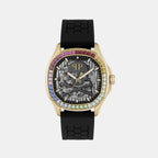 Philipp Plein Tonneau Black Analog watch