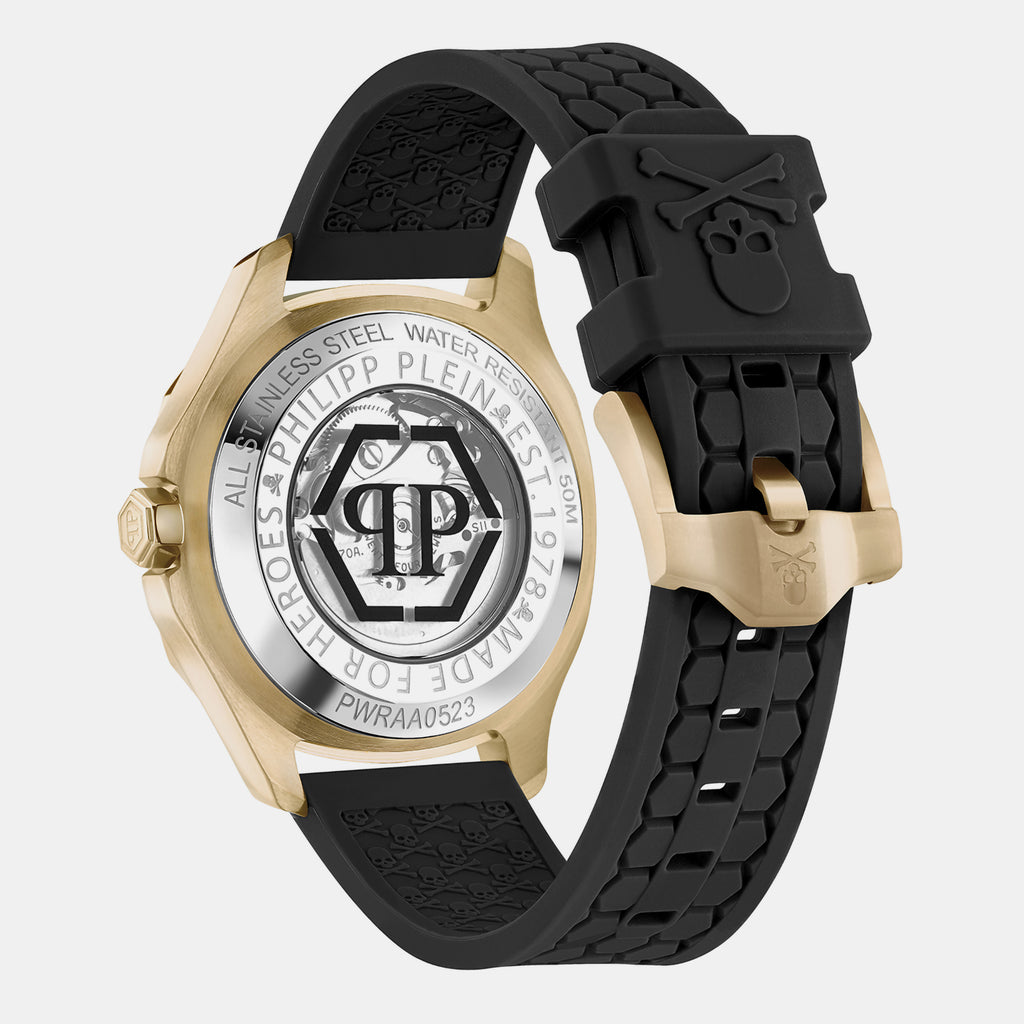 Philipp Plein Men Tonneau Black watch