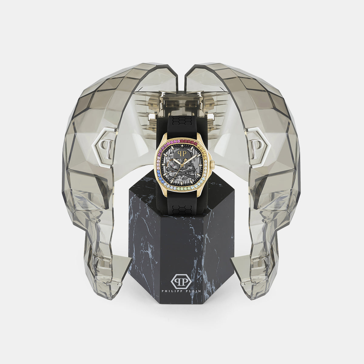 Philipp Plein Brass Tonneau watch