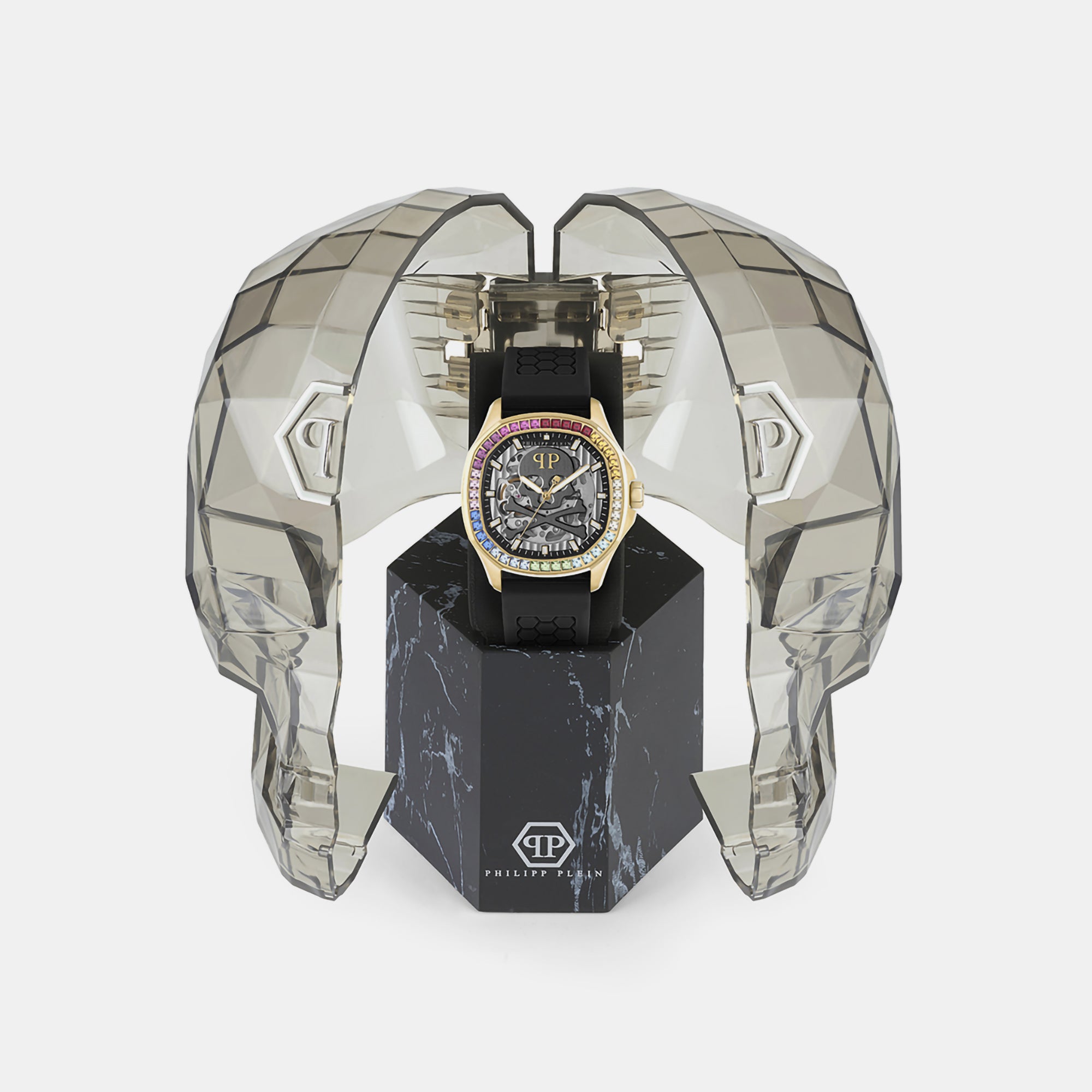 Philipp Plein Brass Tonneau watch