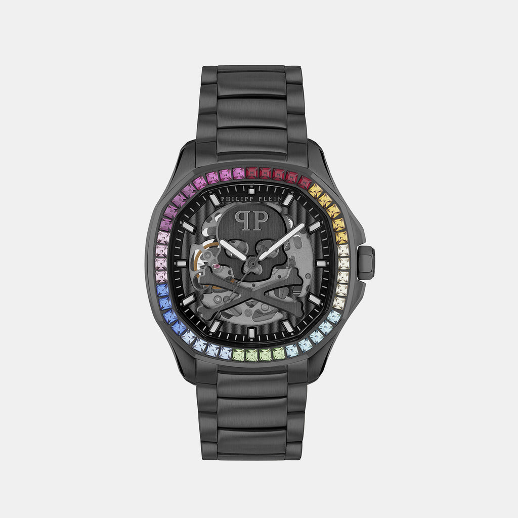 Philipp Plein Tonneau Black Analog watch