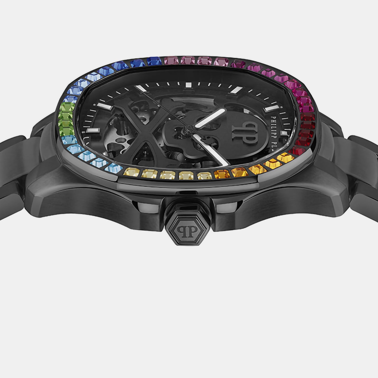 Plein Philipp Male Black Automatic Stainless Steel Watch PWRAA0823