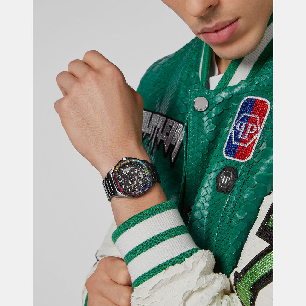Philipp Plein Stainless Steel Black watch