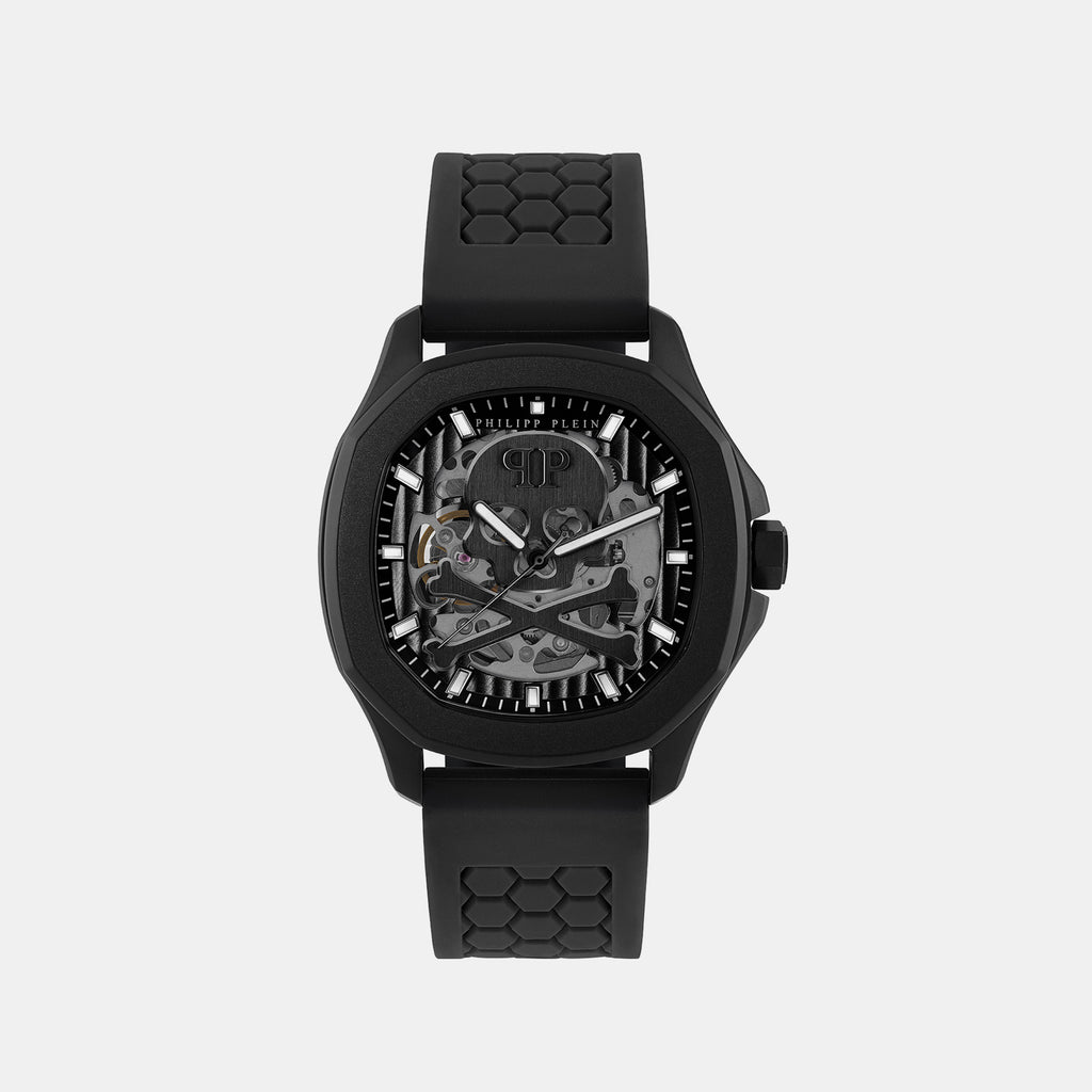 Philipp Plein Tonneau Black Analog watch