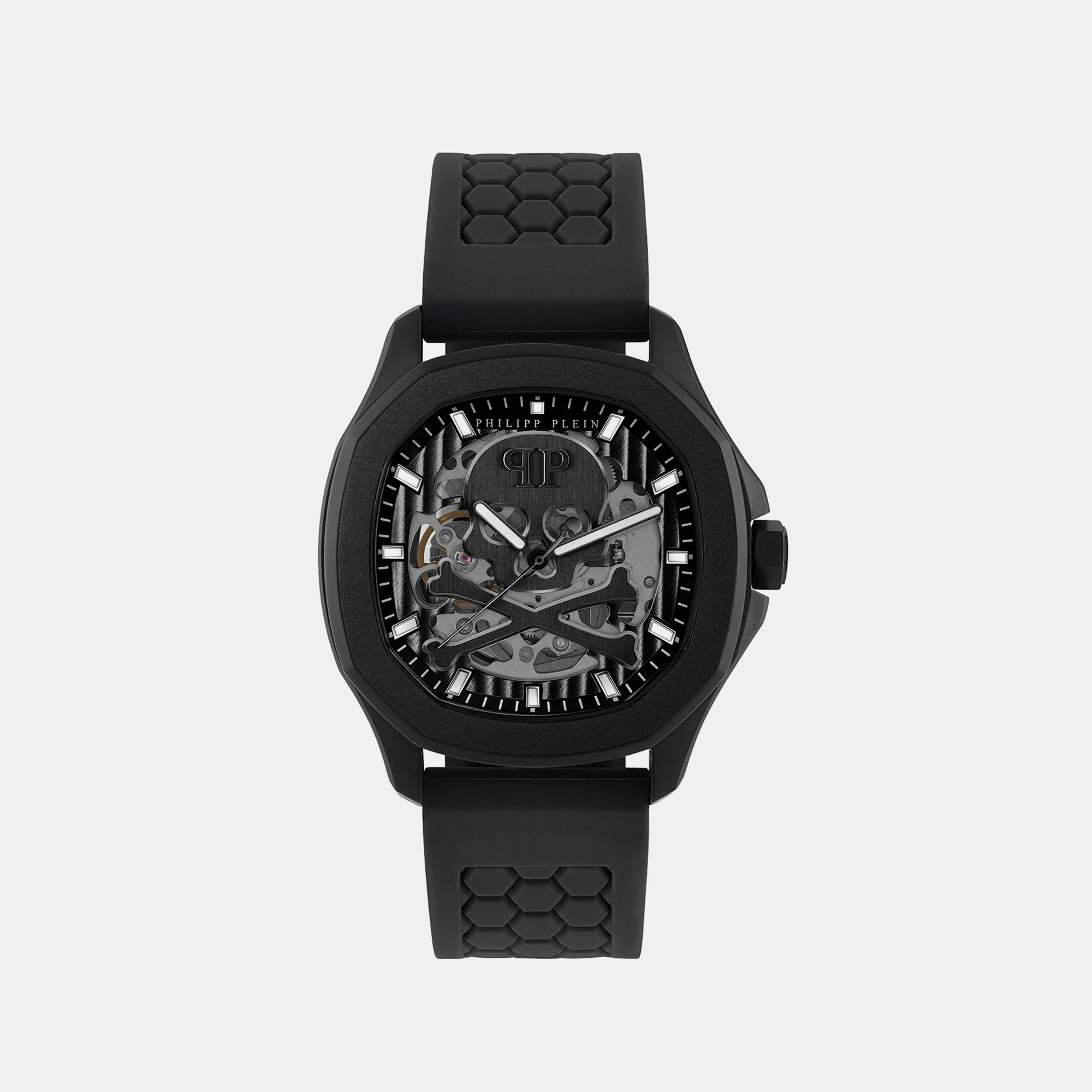 Philipp Plein Tonneau Black Analog watch