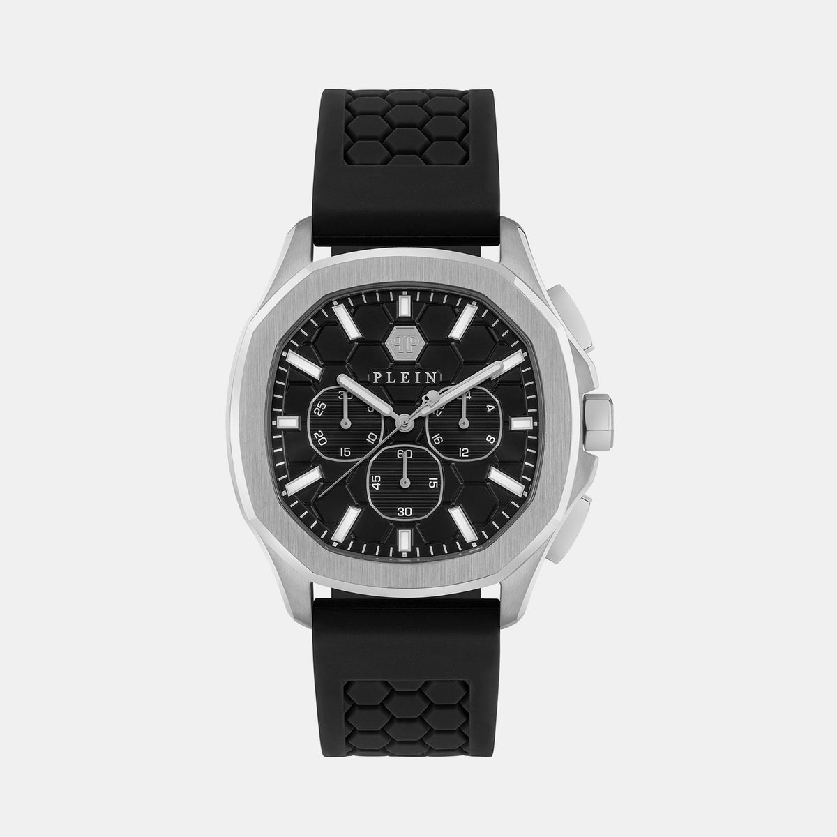 Philipp Plein Tonneau Black Chronograph watch