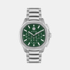 Philipp Plein Tonneau Green Chronograph watch