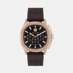 Philipp Plein Tonneau Brown Chronograph watch