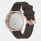 Philipp Plein Men Tonneau Brown watch