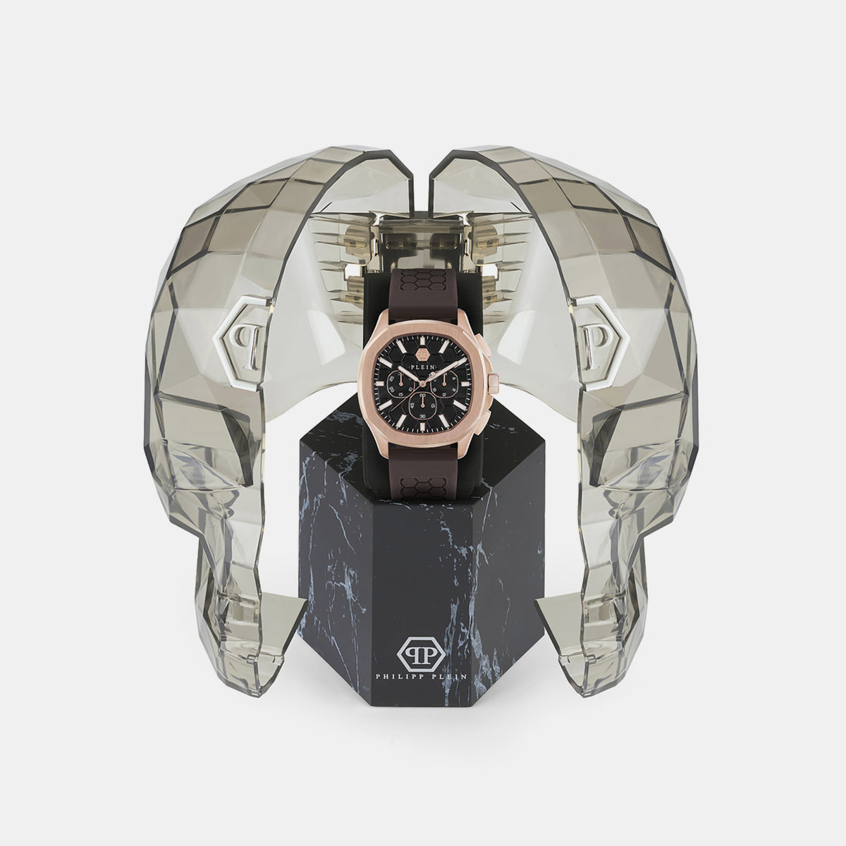 Philipp Plein Brass Tonneau watch