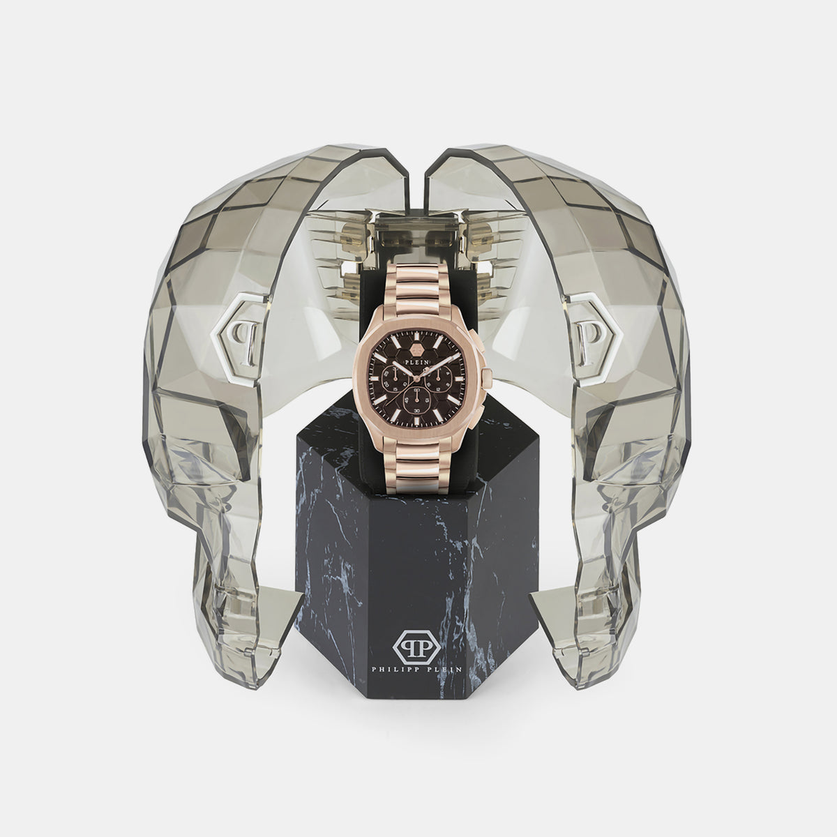 Philipp Plein Brass Tonneau watch