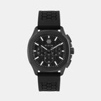 Philipp Plein Tonneau Black Chronograph watch