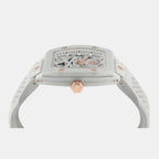 Women Quartz Silver Dial Chronograph Stainless Steel Watch PWSBA0123