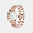 Women Quartz Black Dial Chronograph Stainless Steel Watch PWSBA0423