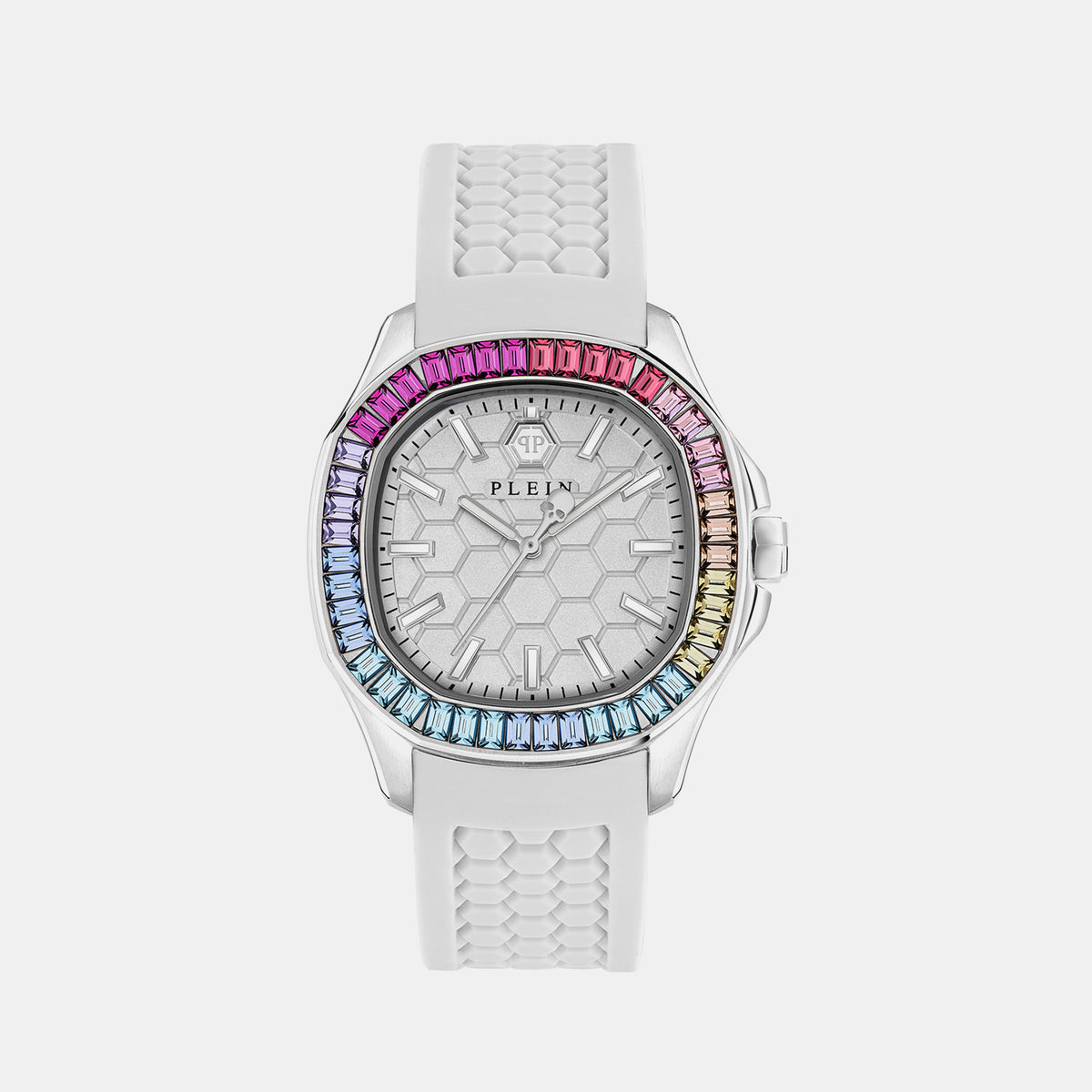 Philipp Plein Tonneau White Analog watch