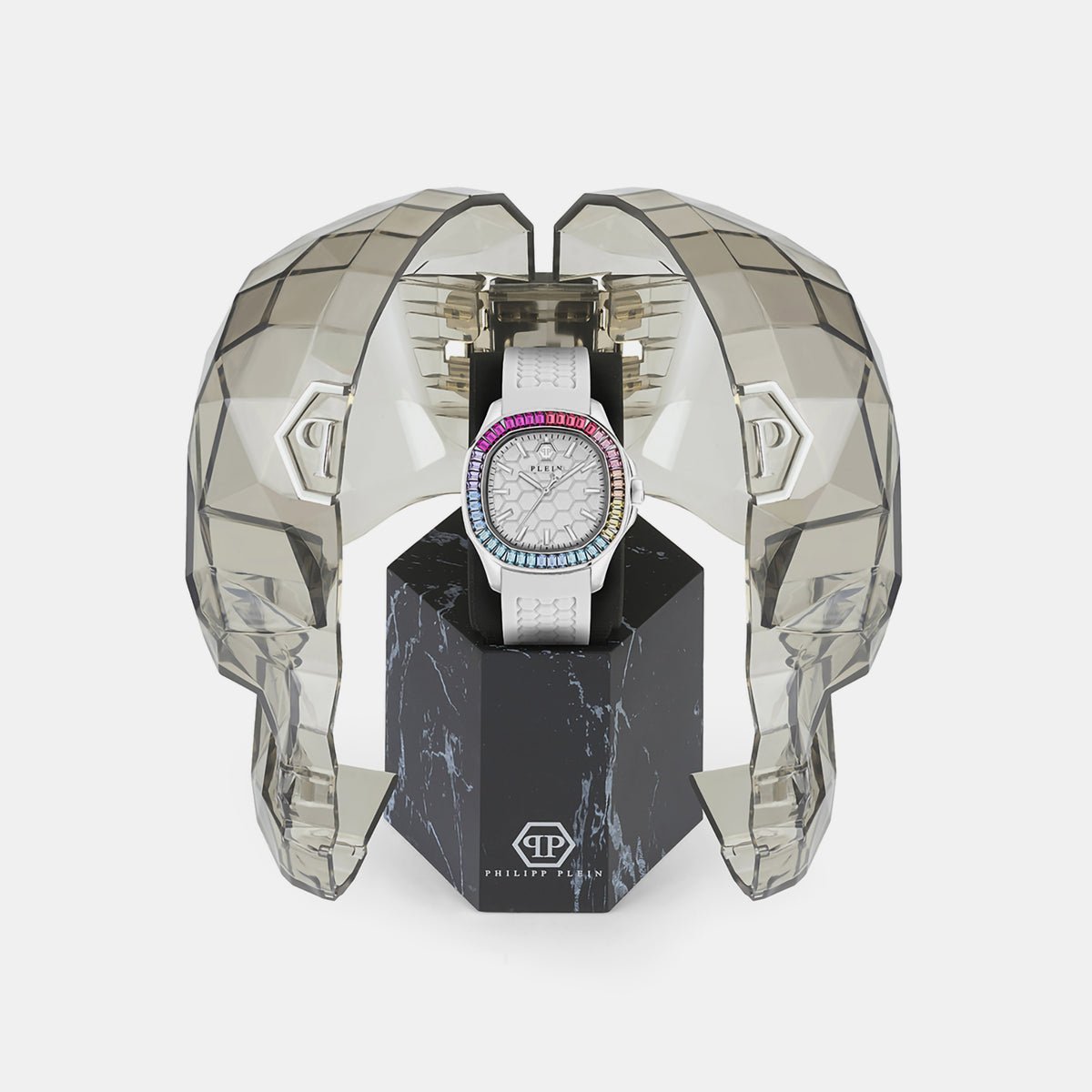 Philipp Plein Brass Tonneau watch