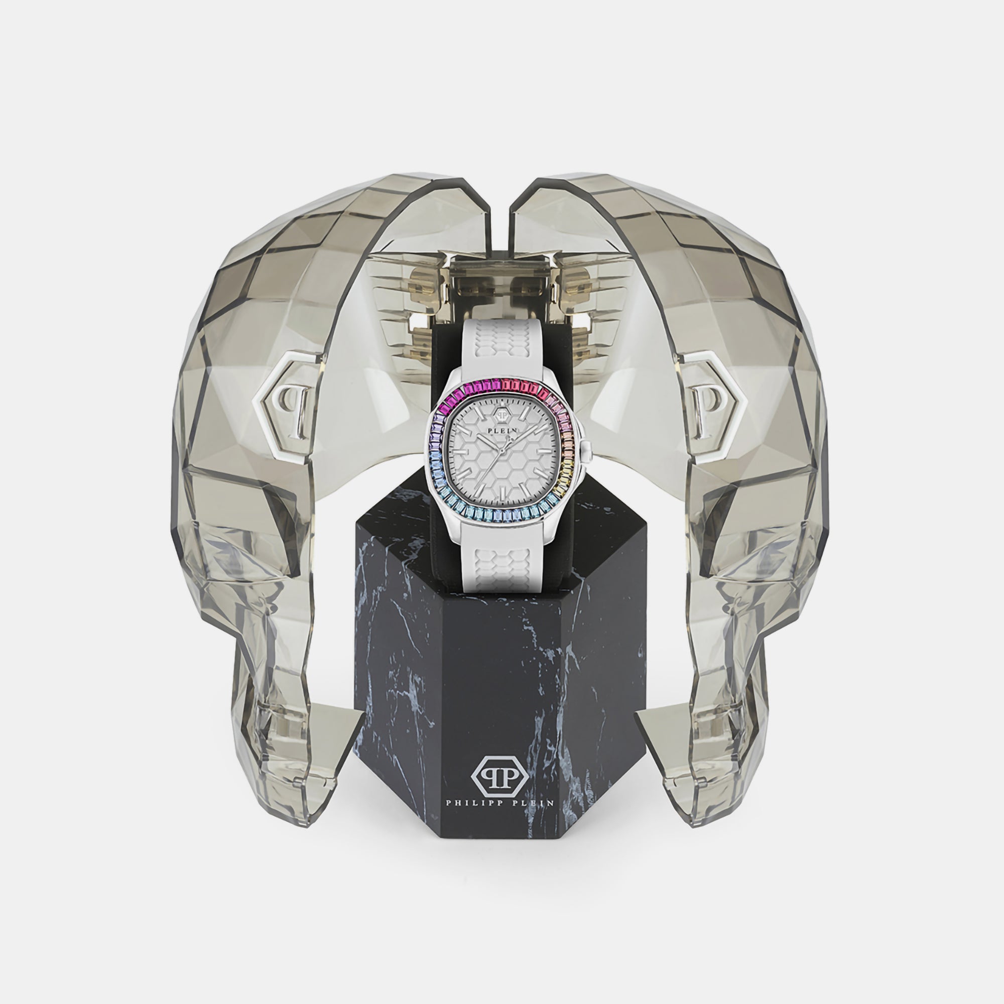 Philipp Plein Brass Tonneau watch