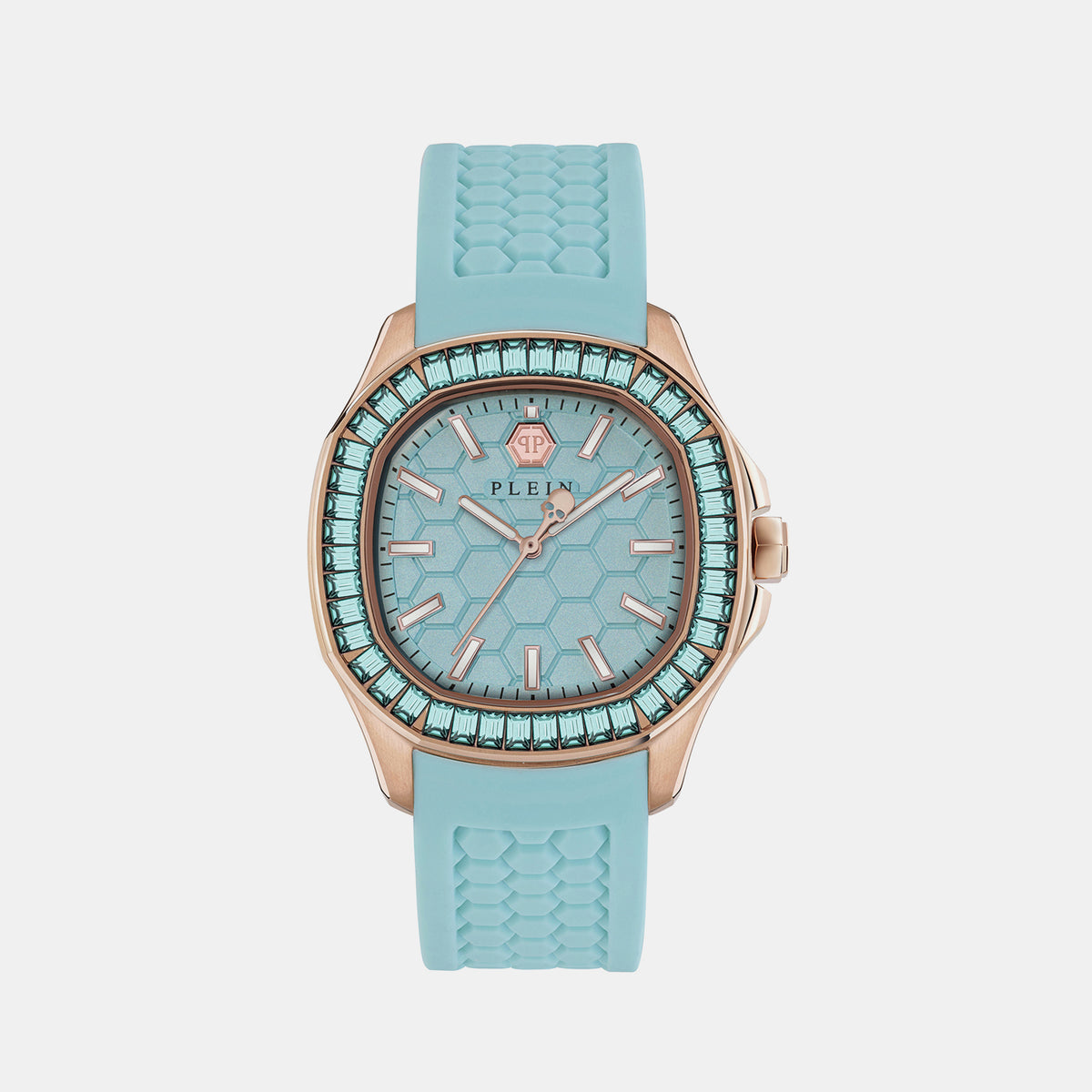 Philipp Plein Tonneau Blue Analog watch