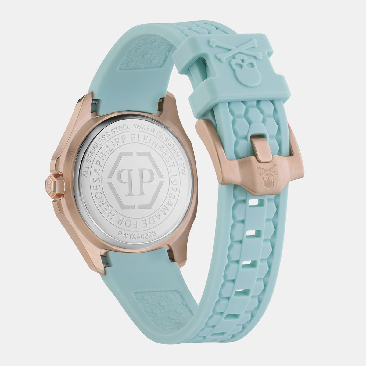 Philipp Plein Women Tonneau Blue watch