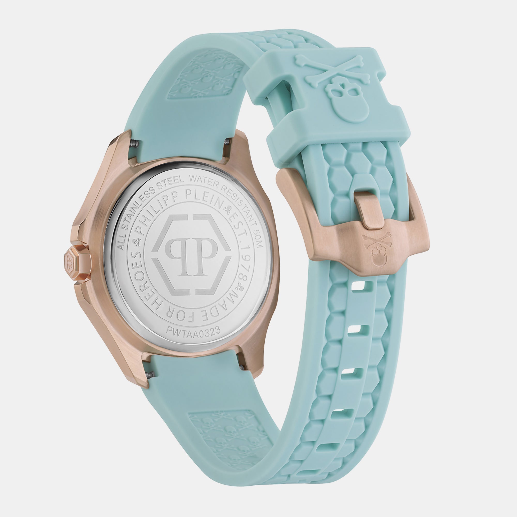 Philipp Plein Women Tonneau Blue watch