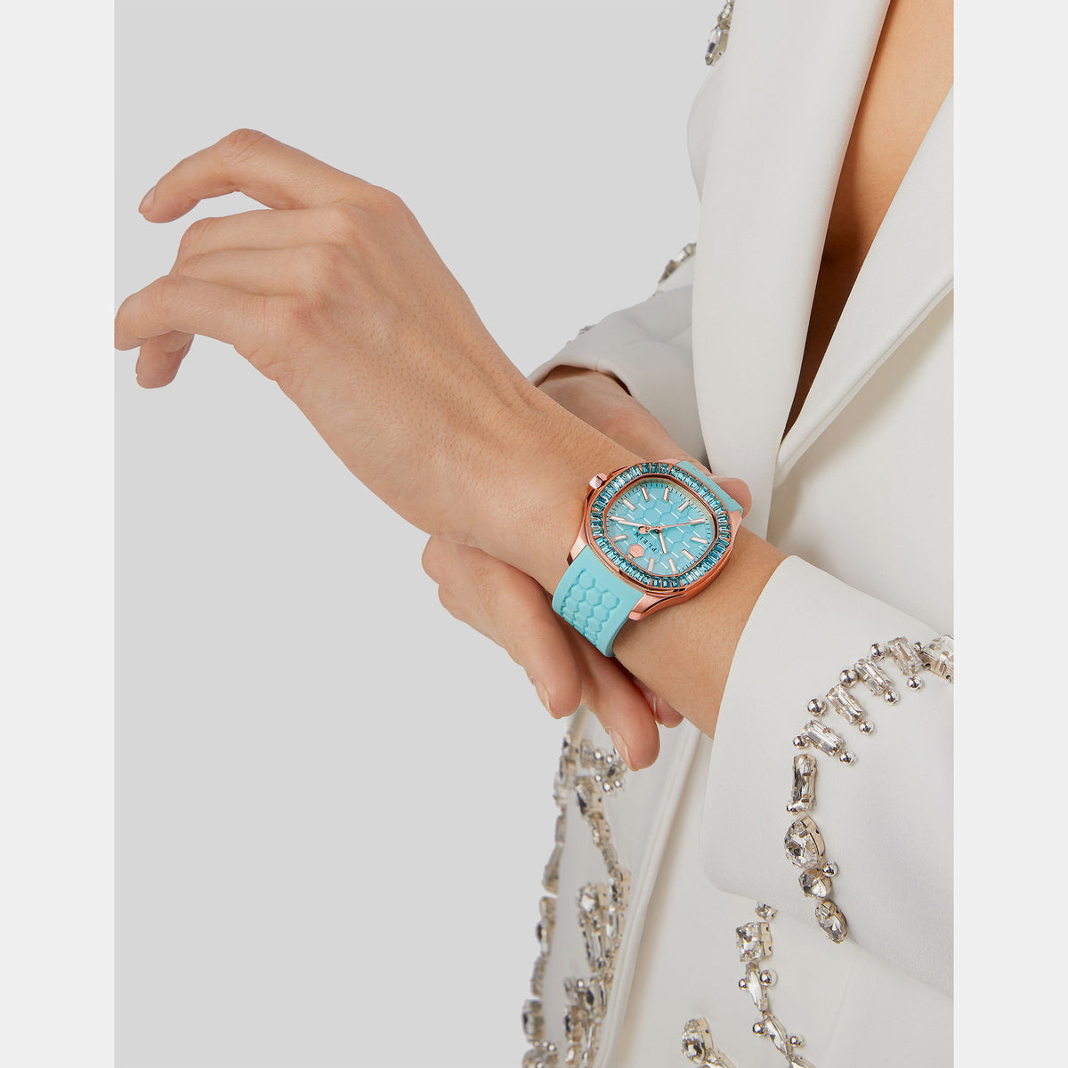 Philipp Plein Brass Tonneau watch