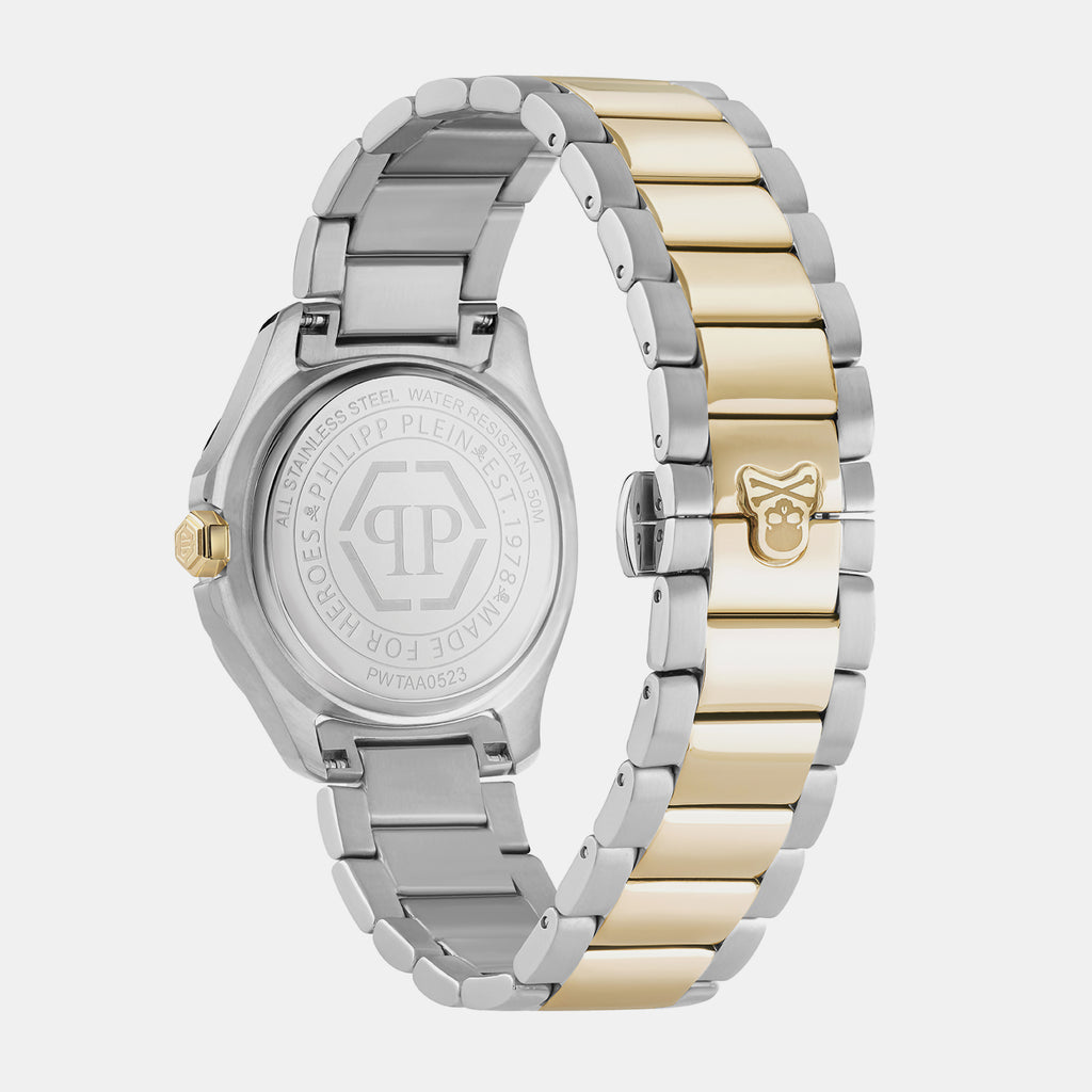 Philipp Plein Women Tonneau Silver watch