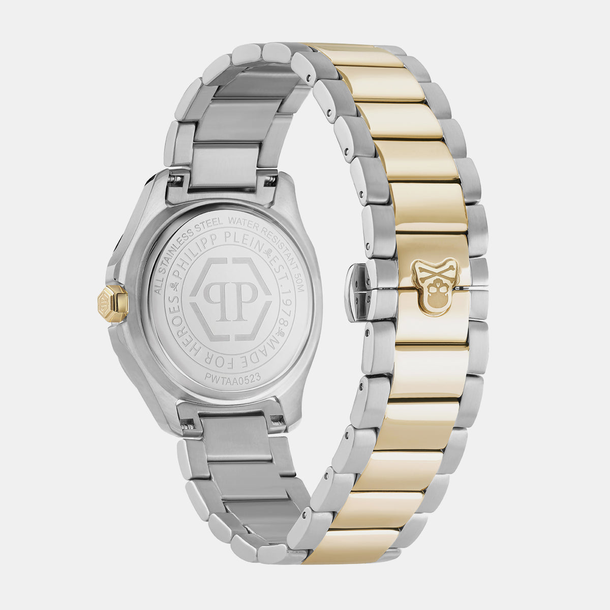 Philipp Plein Women Tonneau Silver watch