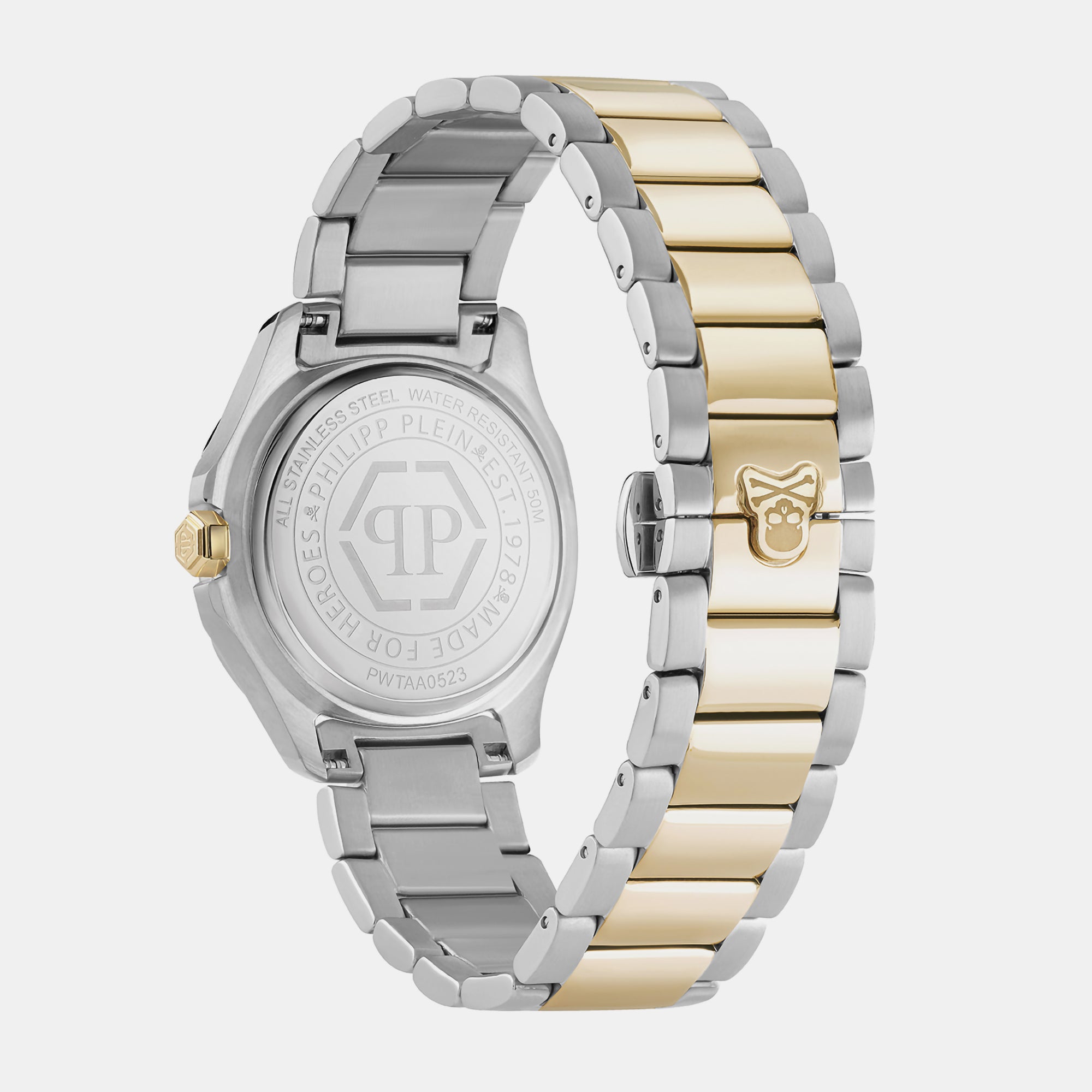 Philipp Plein Women Tonneau Silver watch