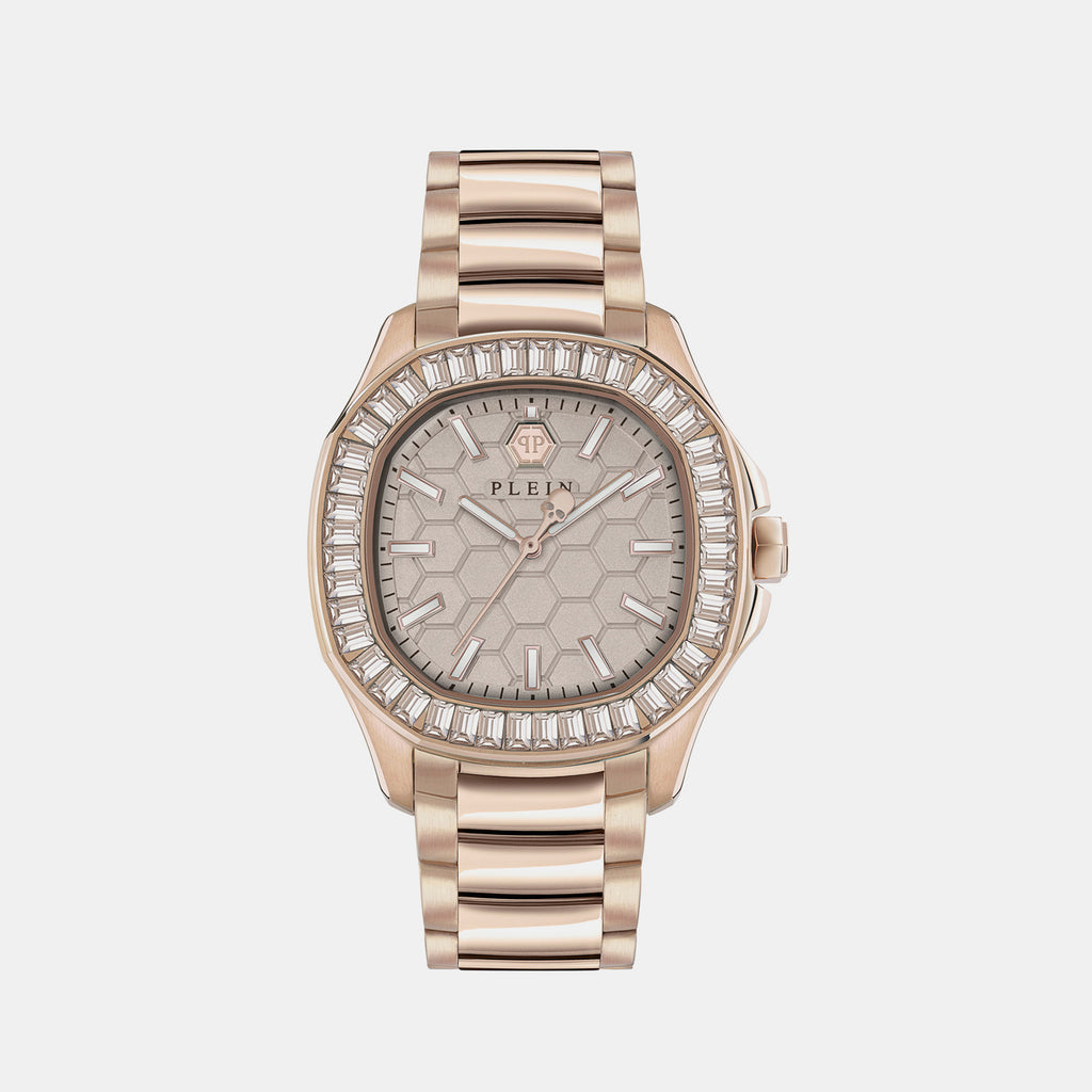 Philipp Plein Tonneau Beige Analog watch