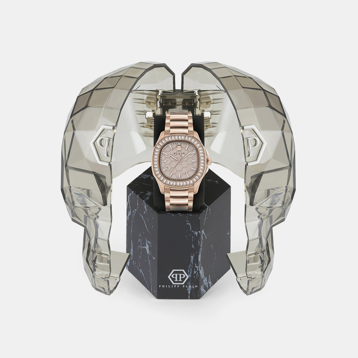Philipp Plein Brass Tonneau watch