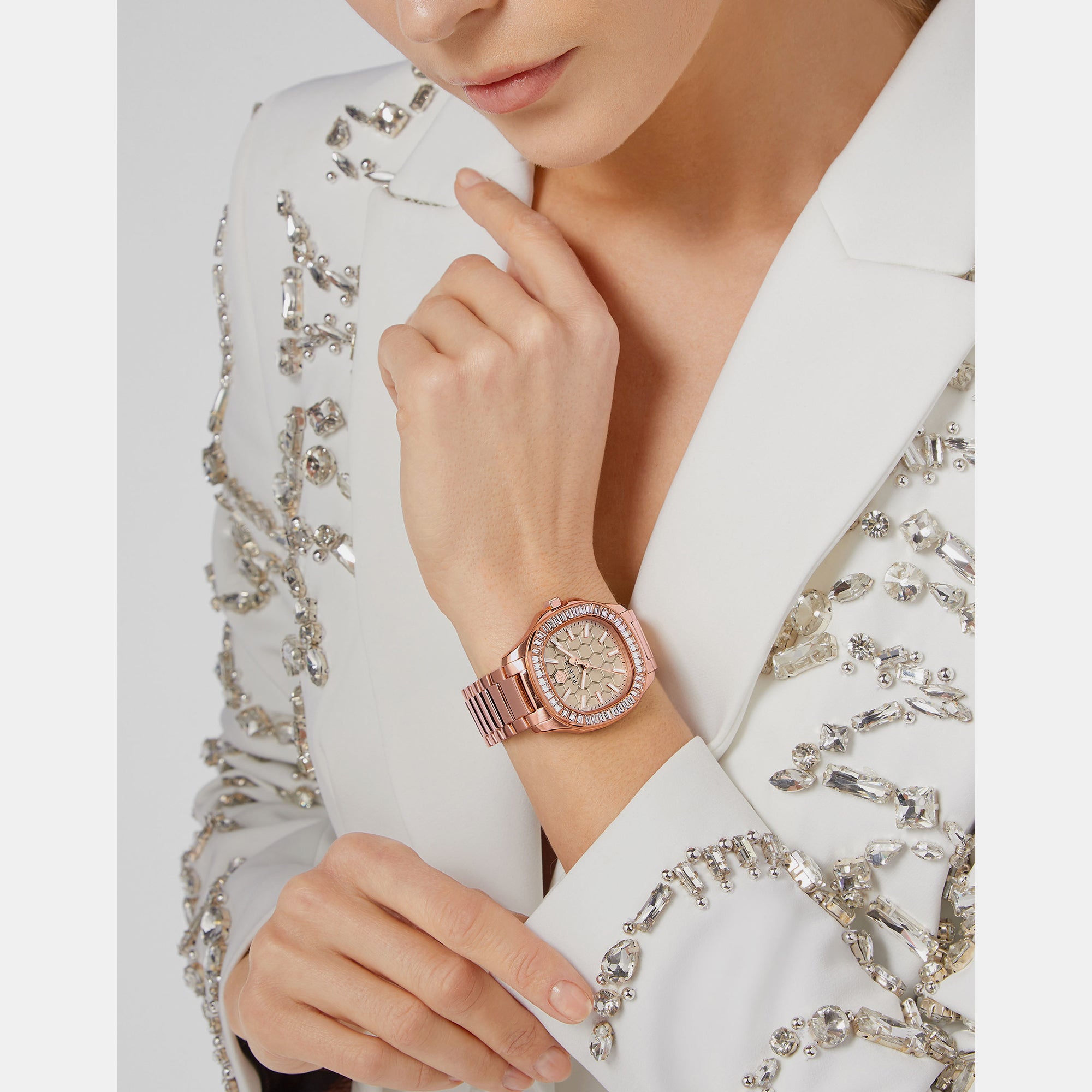 Philipp Plein Stainless Steel Beige watch