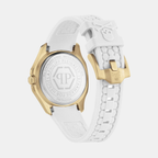 Women Quartz White Dial Analog Silicone Watch PWTAA0924