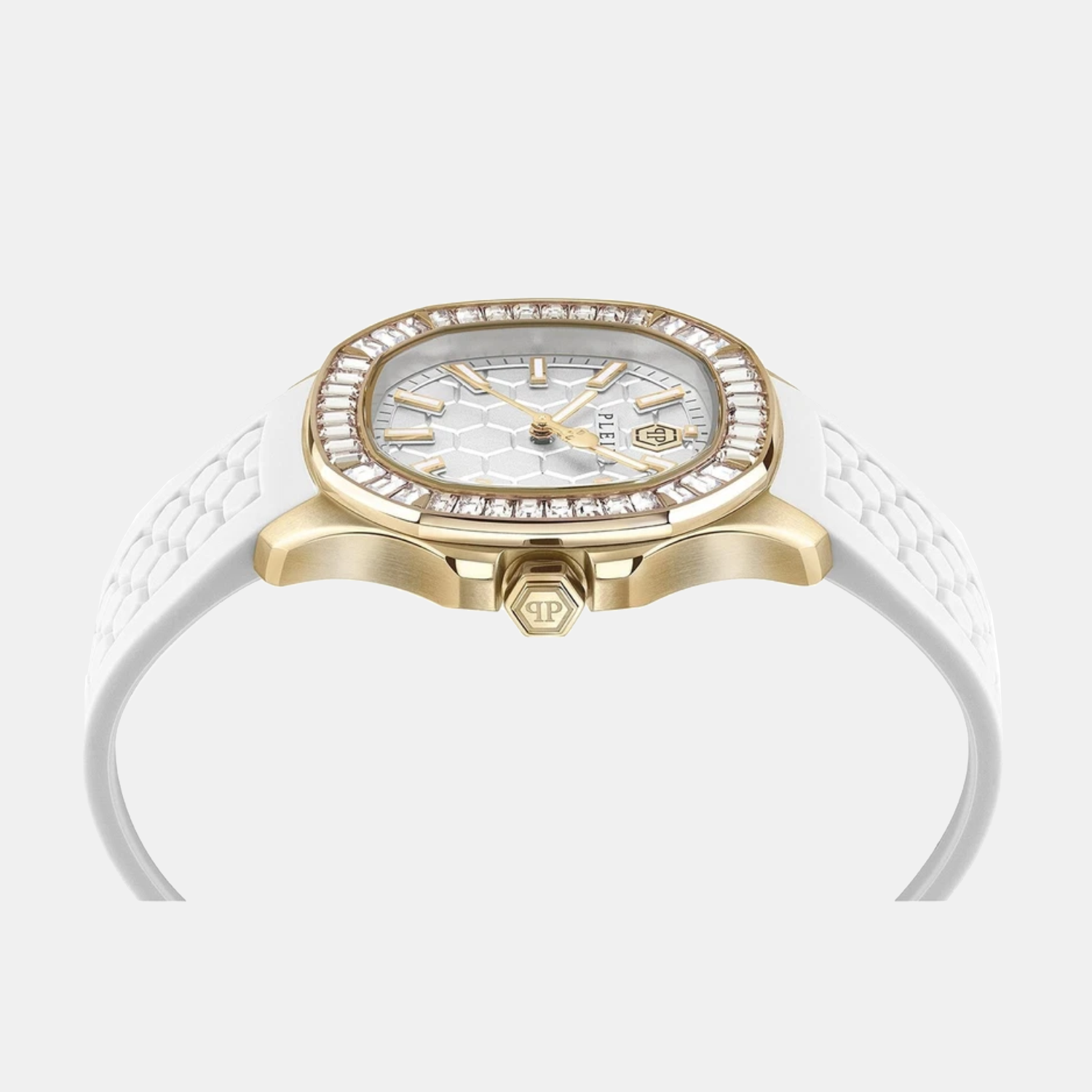 Women Quartz White Dial Analog Silicone Watch PWTAA0924