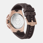 Philipp Plein Men Round Brown watch
