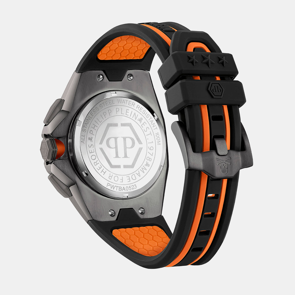 Philipp Plein Men Round Grey watch