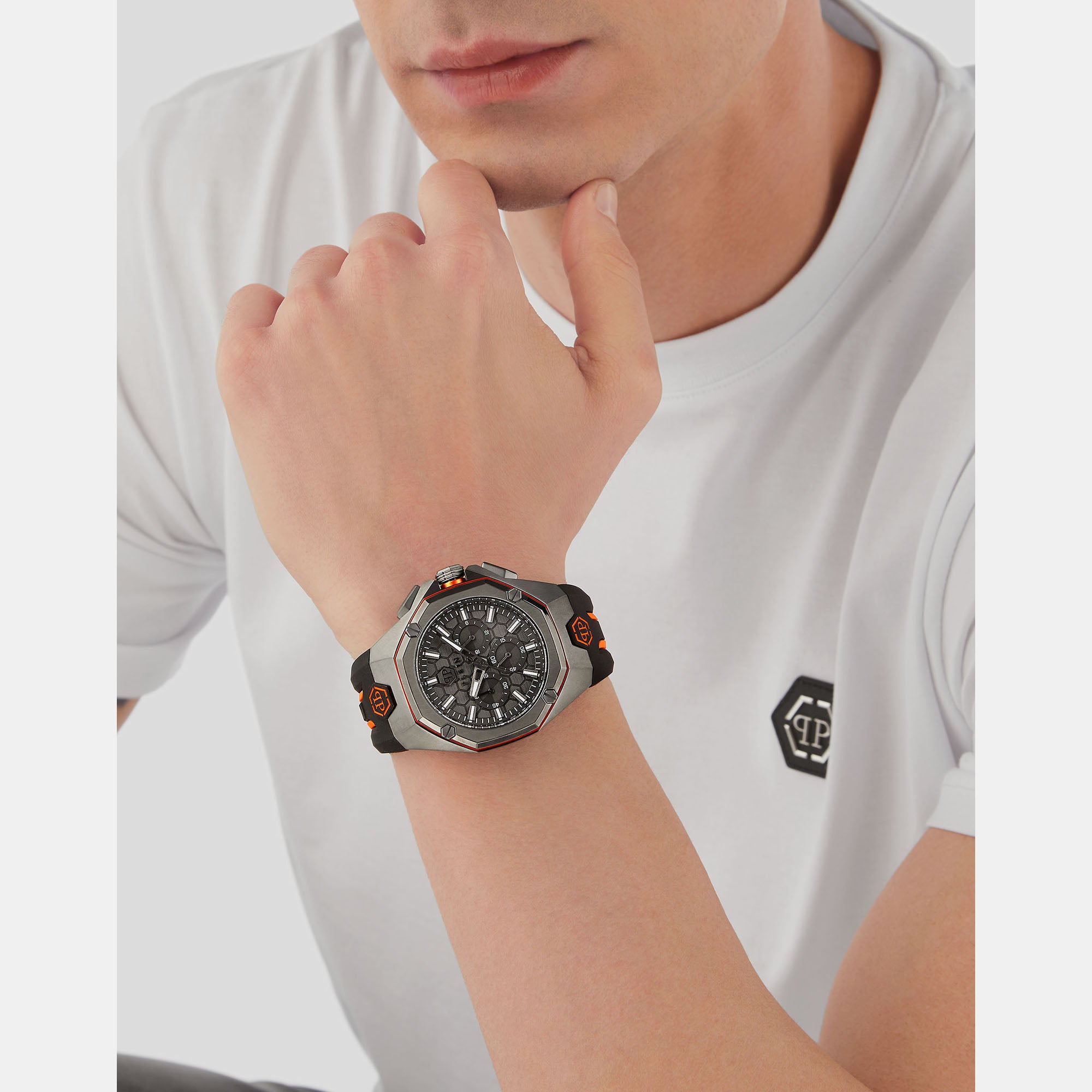 Philipp Plein Silicone Grey watch