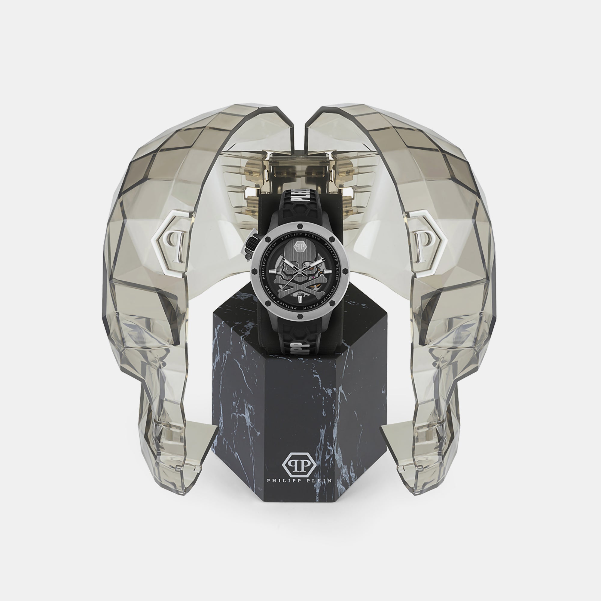 Philipp Plein Brass Round watch