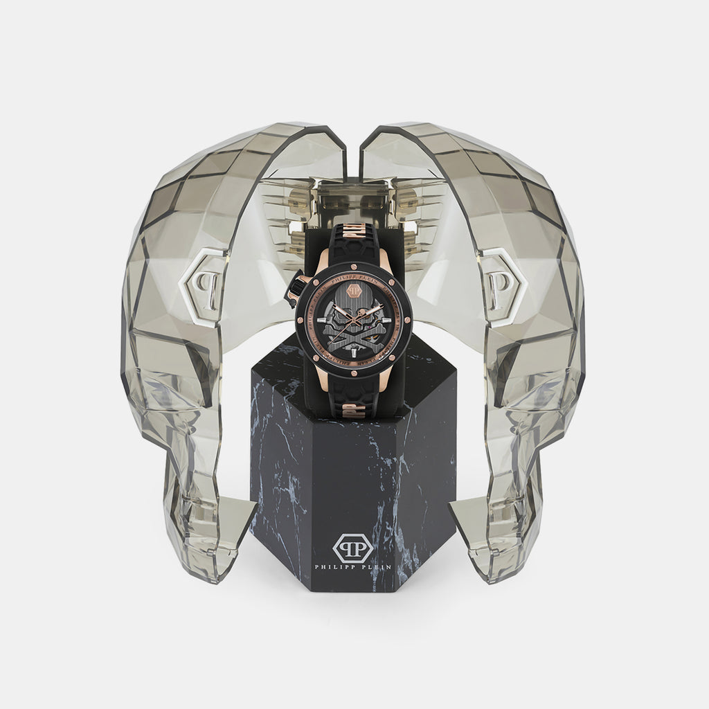Philipp Plein Brass Round watch