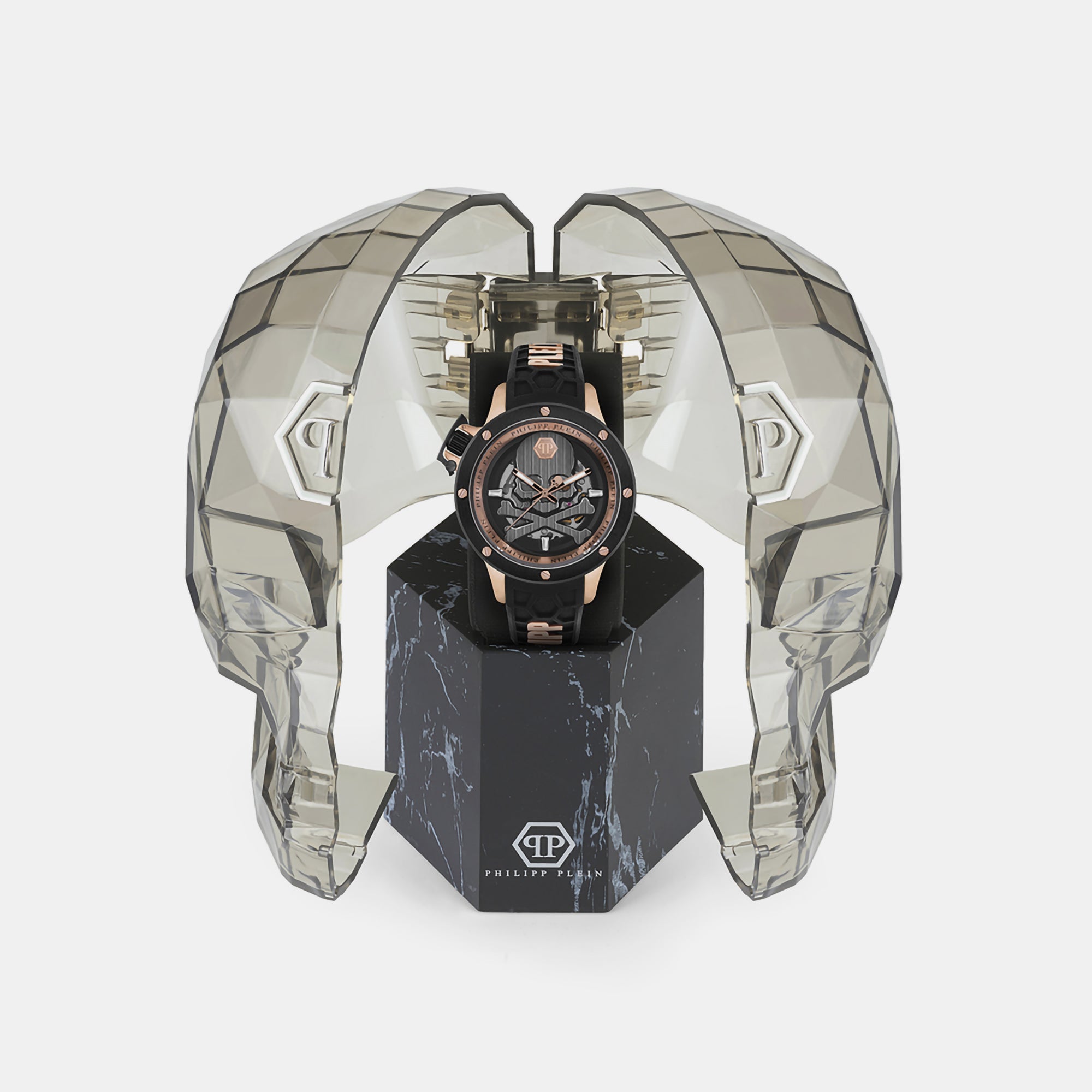 Philipp Plein Brass Round watch