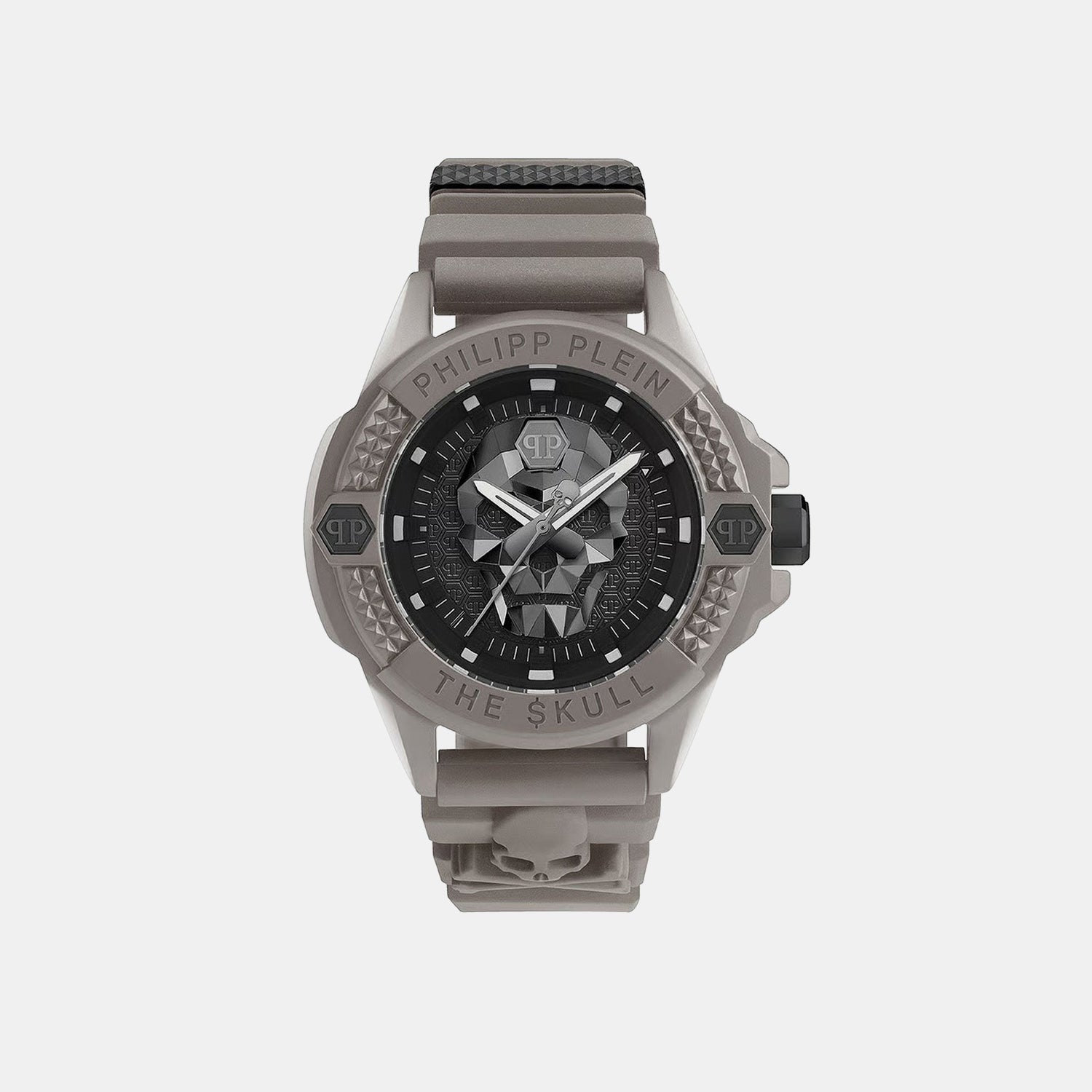 Unisex Quartz Black Dial Analog Silicone Watch PWUBA0323