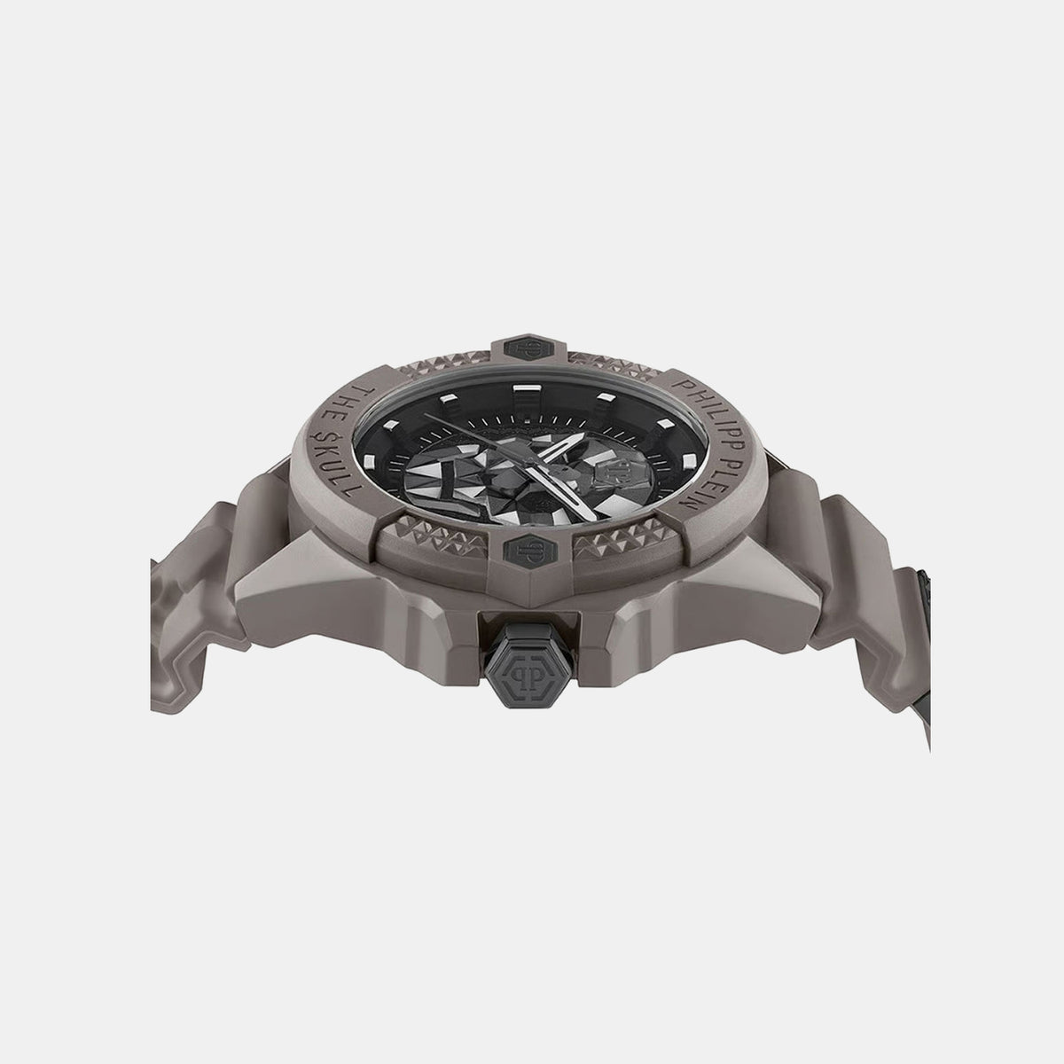 Uba-The Skull Unisex Quartz Black Dial Analog Silicone Watch PWUBA0323