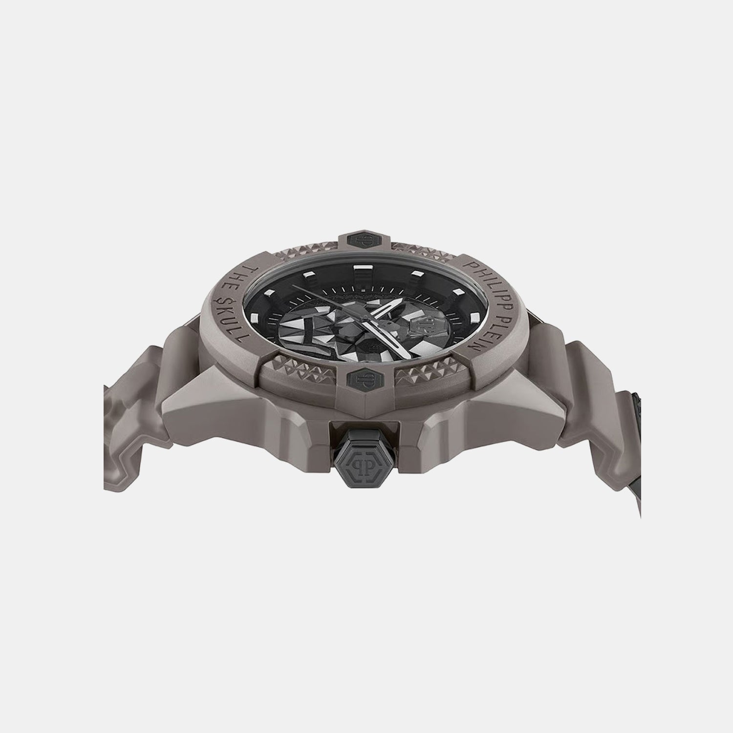 Unisex Quartz Black Dial Analog Silicone Watch PWUBA0323