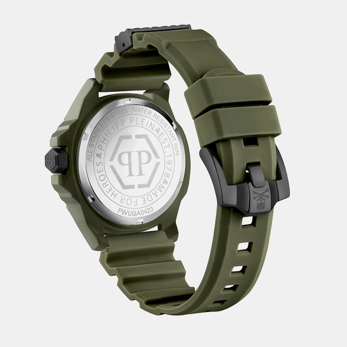 Philipp Plein Men Round Black watch