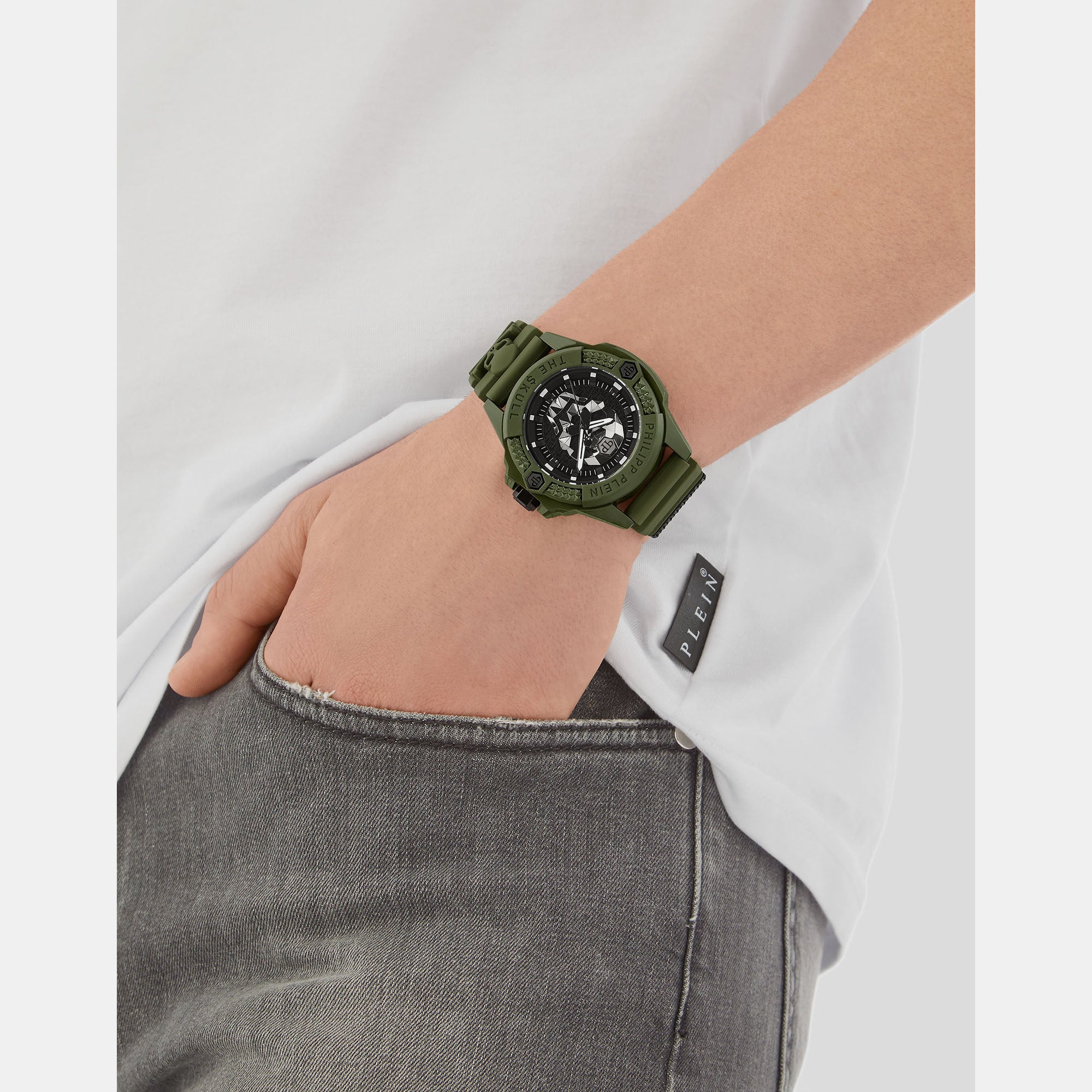 Philipp Plein Silicone Black watch