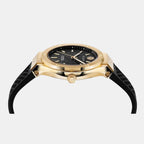 Men Quartz Black Dial Analog Silicone Watch PWUFA0225