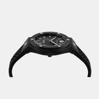 Men Quartz Black Dial Analog Silicone Watch PWUFA0325