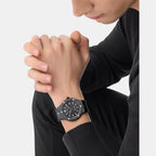 Men Quartz Black Dial Analog Silicone Watch PWUFA0325