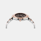 Men Quartz Brown Dial Analog Stainless Steel Watch PWUFA0725