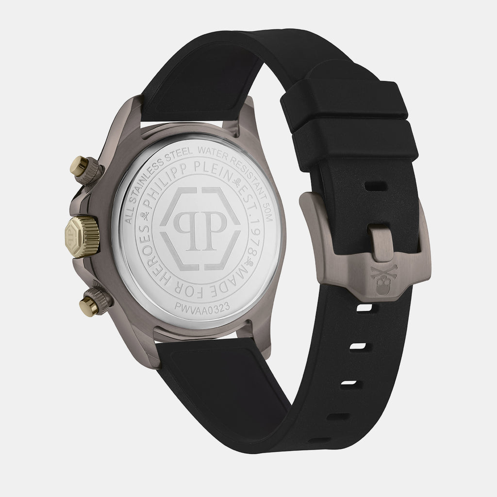 Philipp Plein Men Round Brown watch